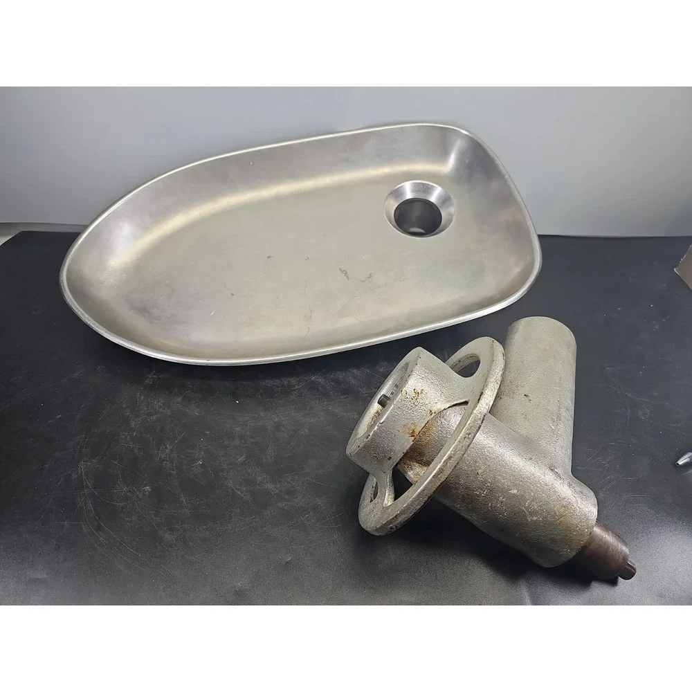 Hobart Size #12 Hub Meat Grinder Attachment Plate Knife Auger Mixer Heavy Duty